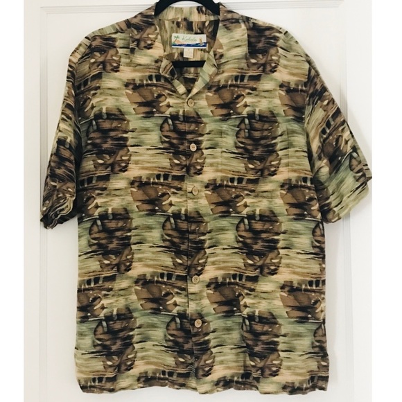 DONATED 🏖️Kahala Hawaiian Islands Men’s Short Sleeve Shirt - Picture 3 of 5